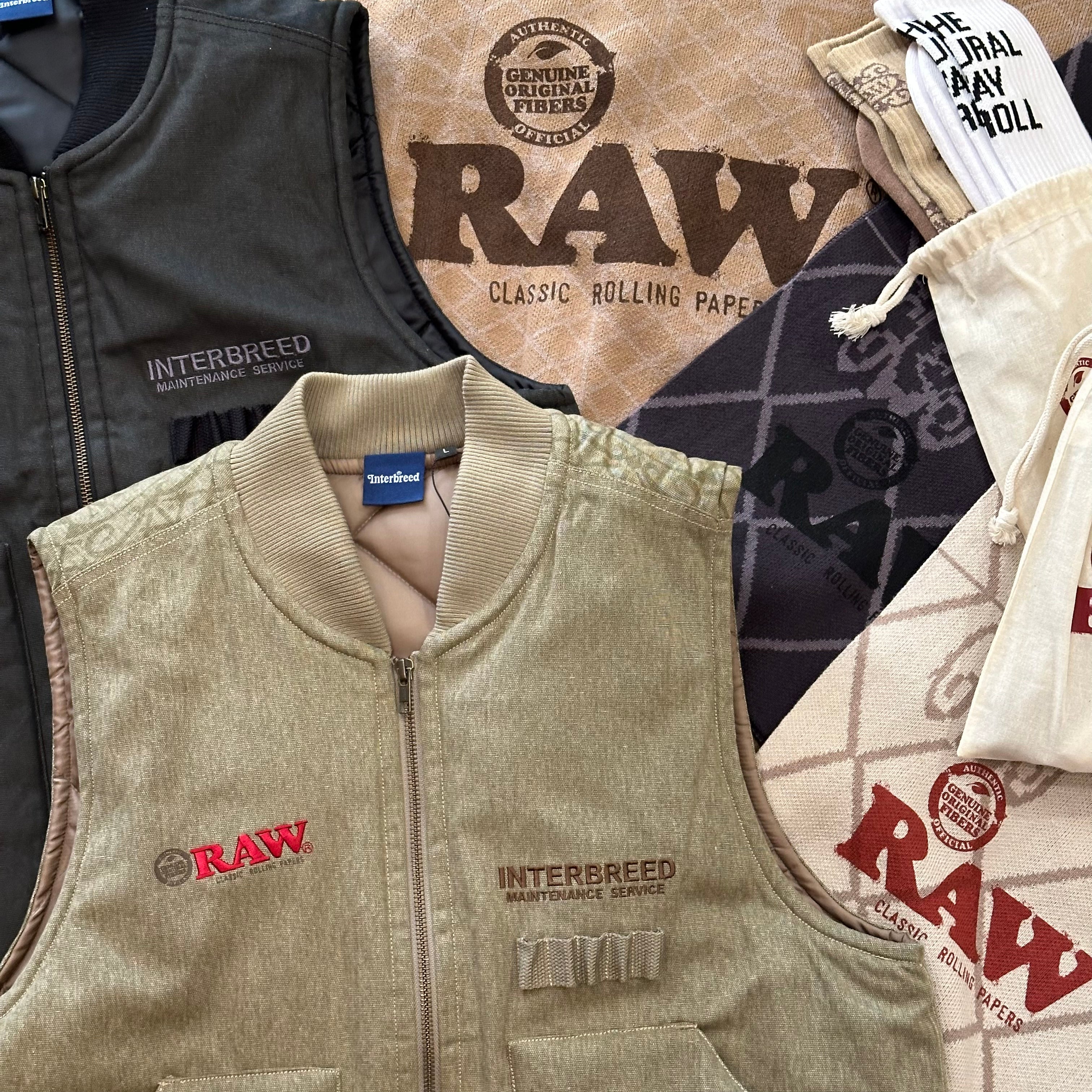 RAW×INTERBREED Collection – BLACK STORE