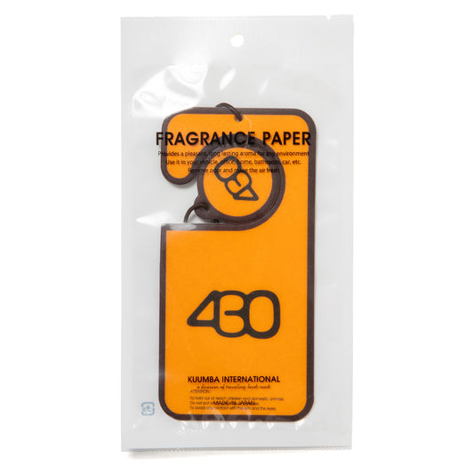 430 ( FOURTHIRTY | フォーサーティ ) KUUMBA 430 PAPER FRAGRANCE クンバ ペーパー フレグランス FTY-26-043