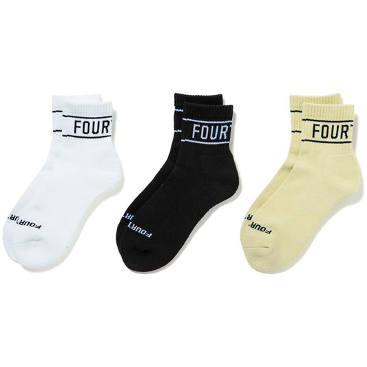 430 FOURTHIRTY CM LOGO MID SOX ホワイト ブラック ベージュ