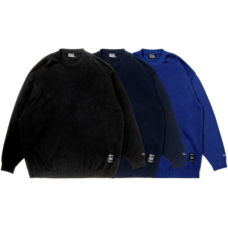 430 L/S RLX KNIT C&S 3色展開 正面