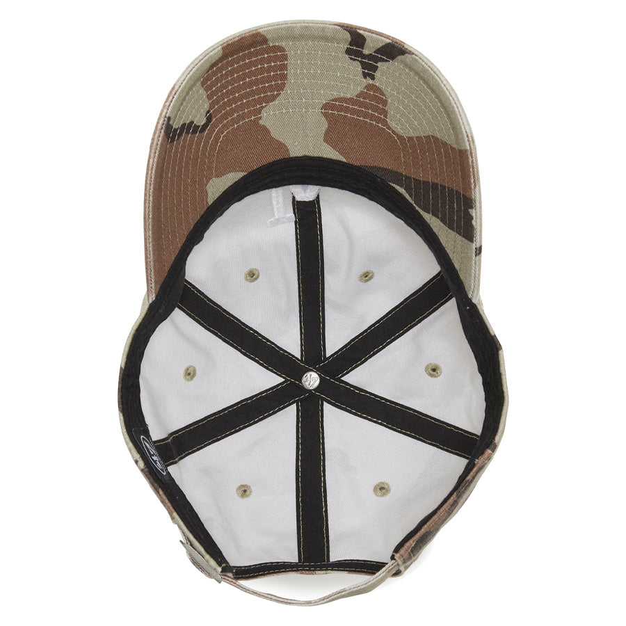 '47 CLEAN UP ロサンゼルス・ドジャース DESERT CAMO キャップ デザートカモ ホワイト 裏側全体 15173435