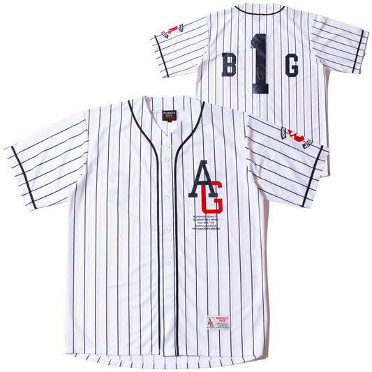 ACAPULCO GOLD ( アカプルコゴールド ) B1G BASEBALL JERSEY ベースボールシャツ