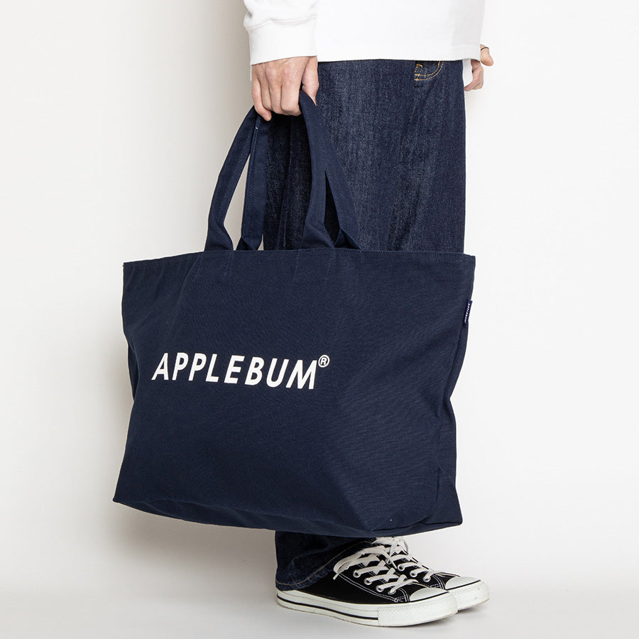 APPLEBUM ( アップルバム ) LOGO ZIP TOTEBAG トートバッグ