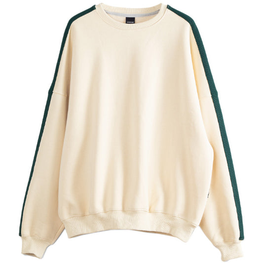 Rib Line Crew Sweat