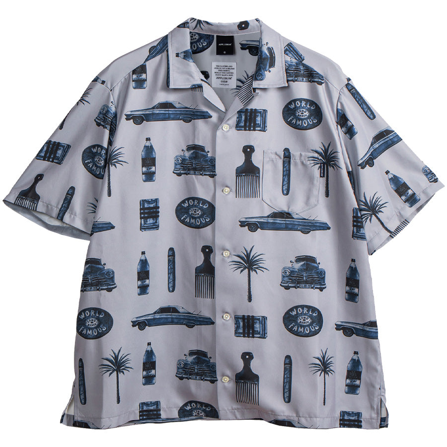 アップルバム アロハシャツ APPLEBUM CALI ALOHA SHIRT 2410207 – BLACK STORE