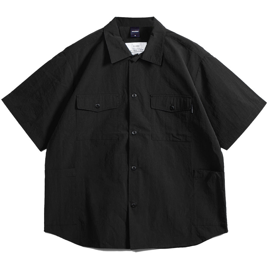 アップルバム シャツジャケット 半袖 APPLEBUM MILITARY S/S
