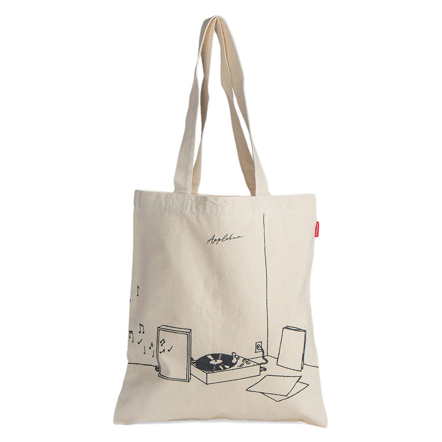 アップルバム トートバッグ APPLEBUM GOOD MUSIC TOTE BAG 2411008 – BLACK STORE