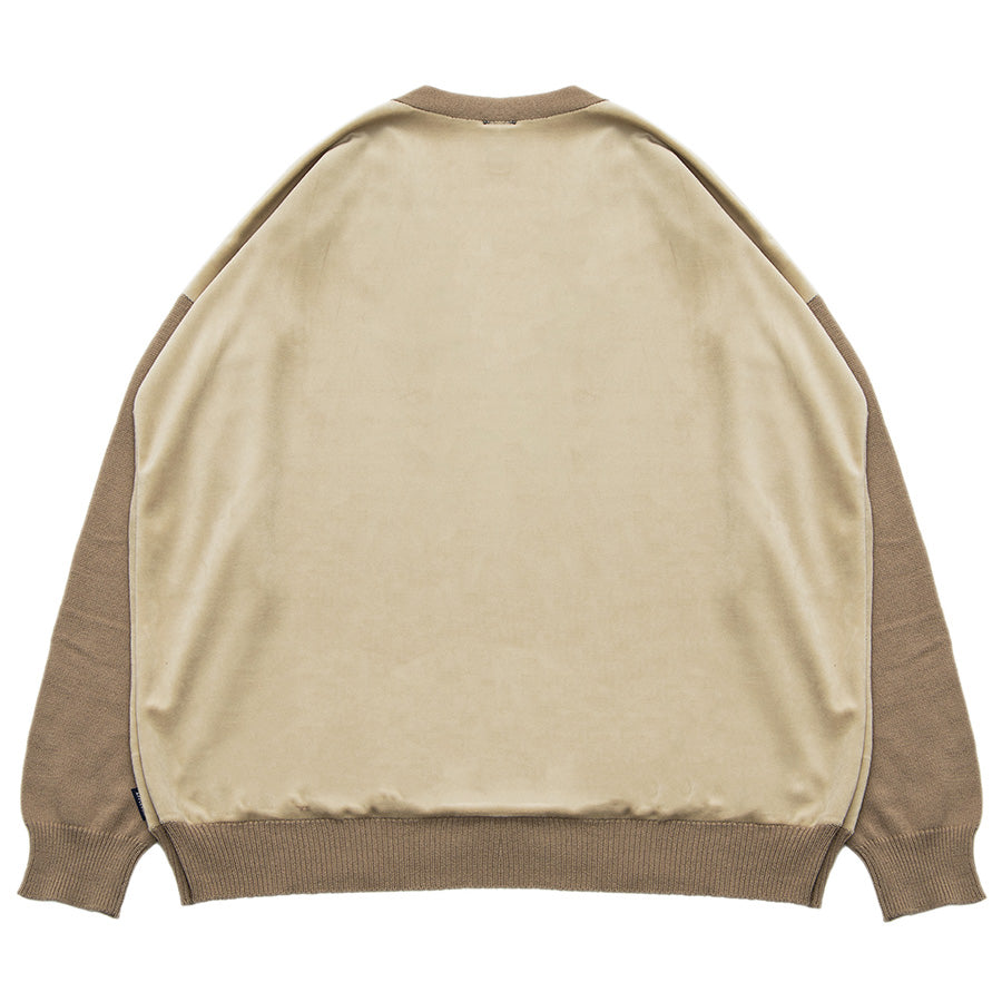 APPLEBUM ( アップルバム ) VELOR KNIT CARDIGAN カーディガン