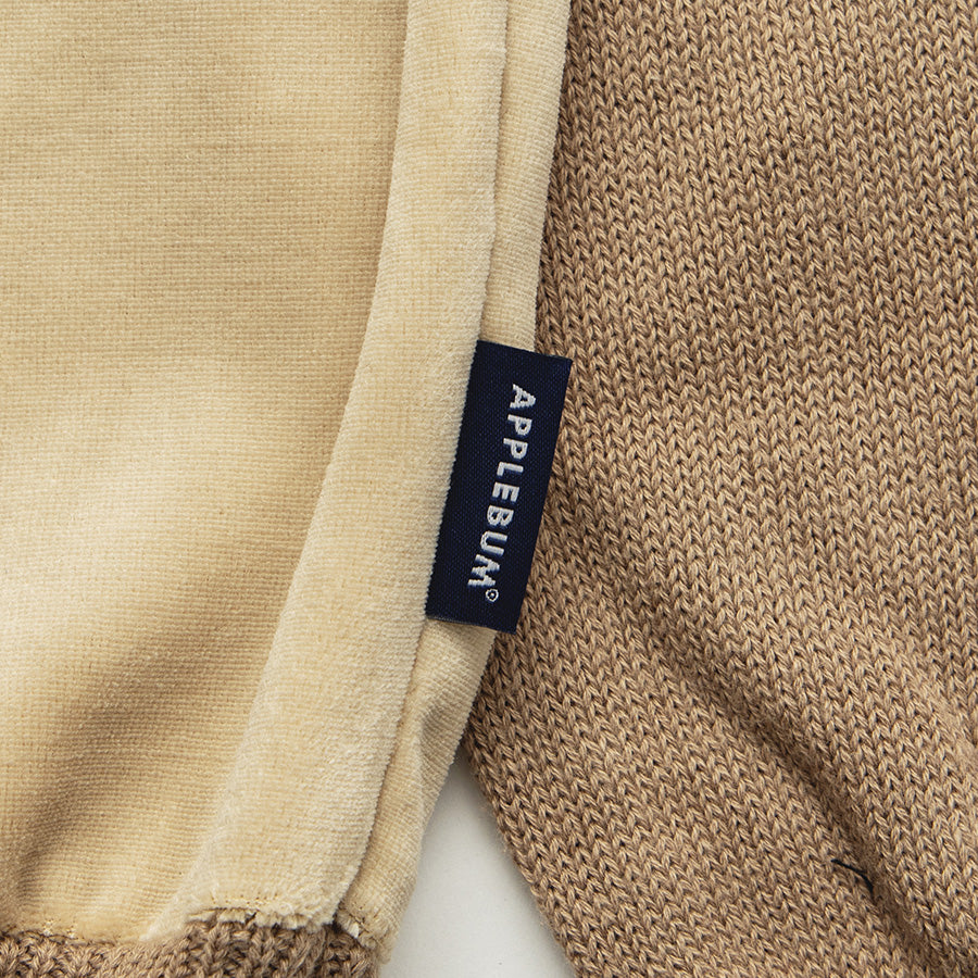 APPLEBUM ( アップルバム ) VELOR KNIT CARDIGAN カーディガン