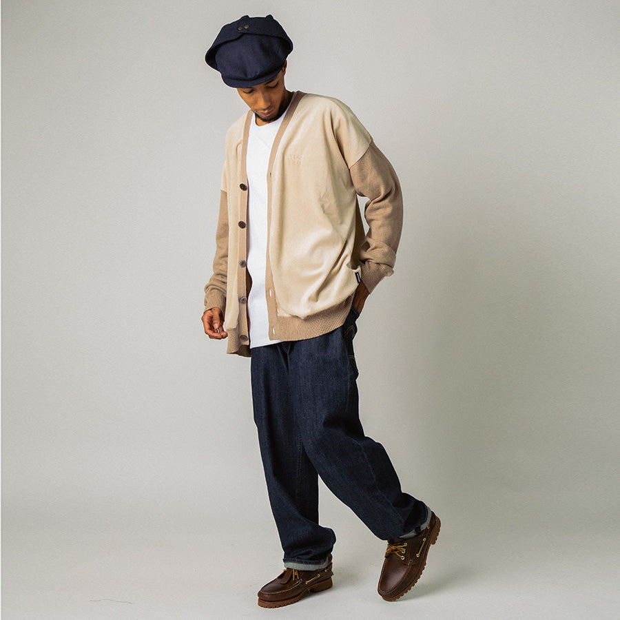 APPLEBUM ( アップルバム ) VELOR KNIT CARDIGAN カーディガン