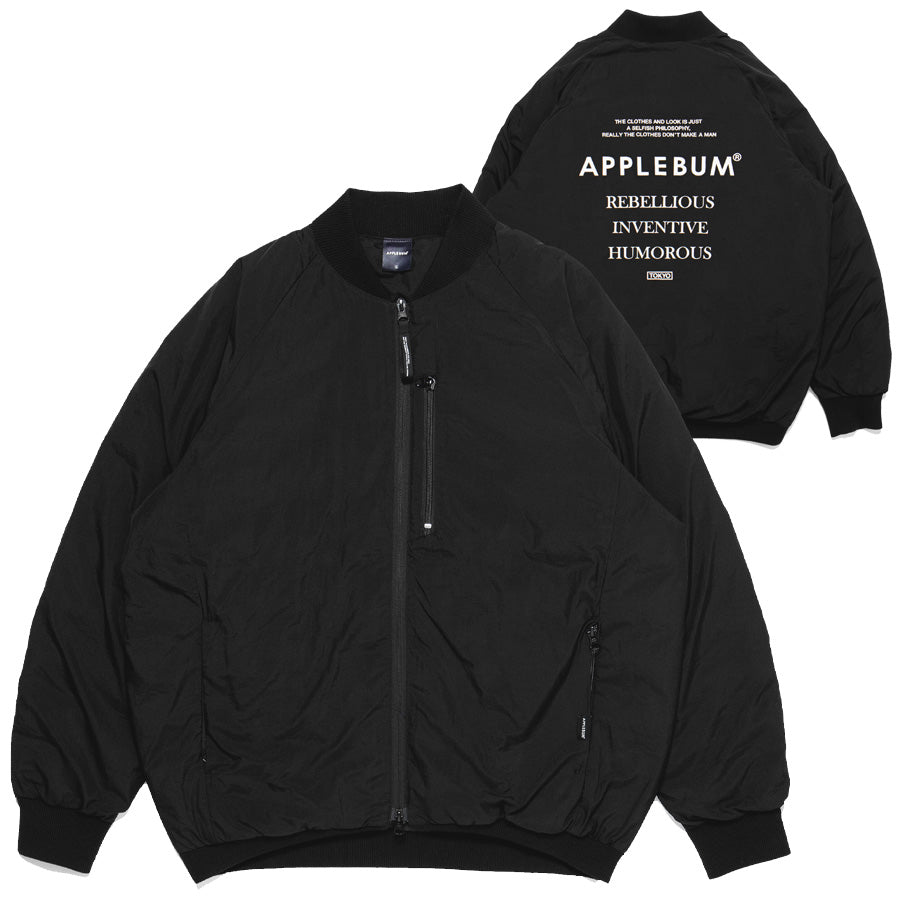 APPLEBUM ( アップルバム ) LIGHT MA-1 JACKET ボンバージャケット