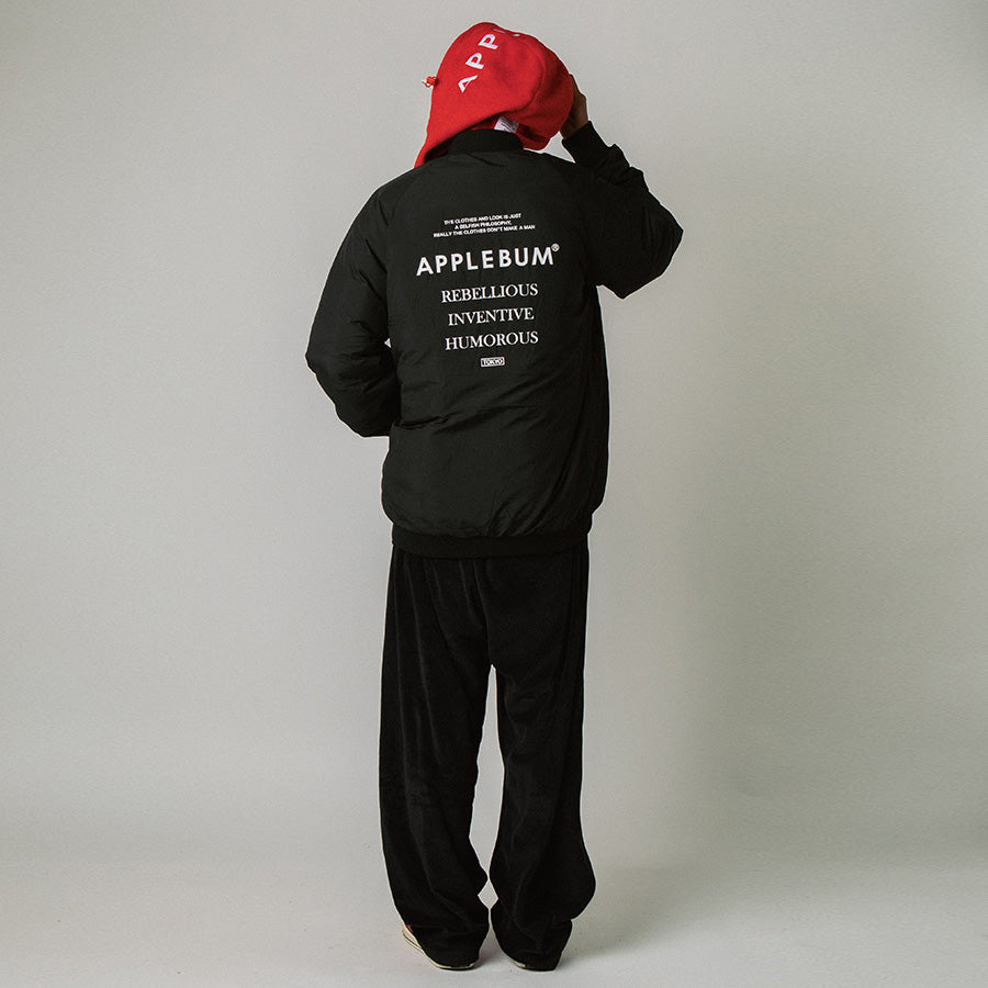 APPLEBUM ( アップルバム ) LIGHT MA-1 JACKET ボンバージャケット