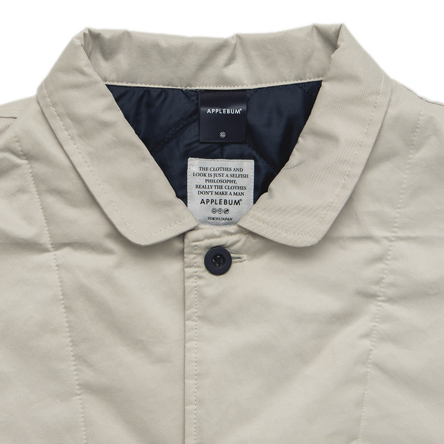 APPLEBUM ( アップルバム ) SOUTIEN COLLAR QUILTING INNERCOTTON COAT ステンカラーコート 中綿 ジャケット