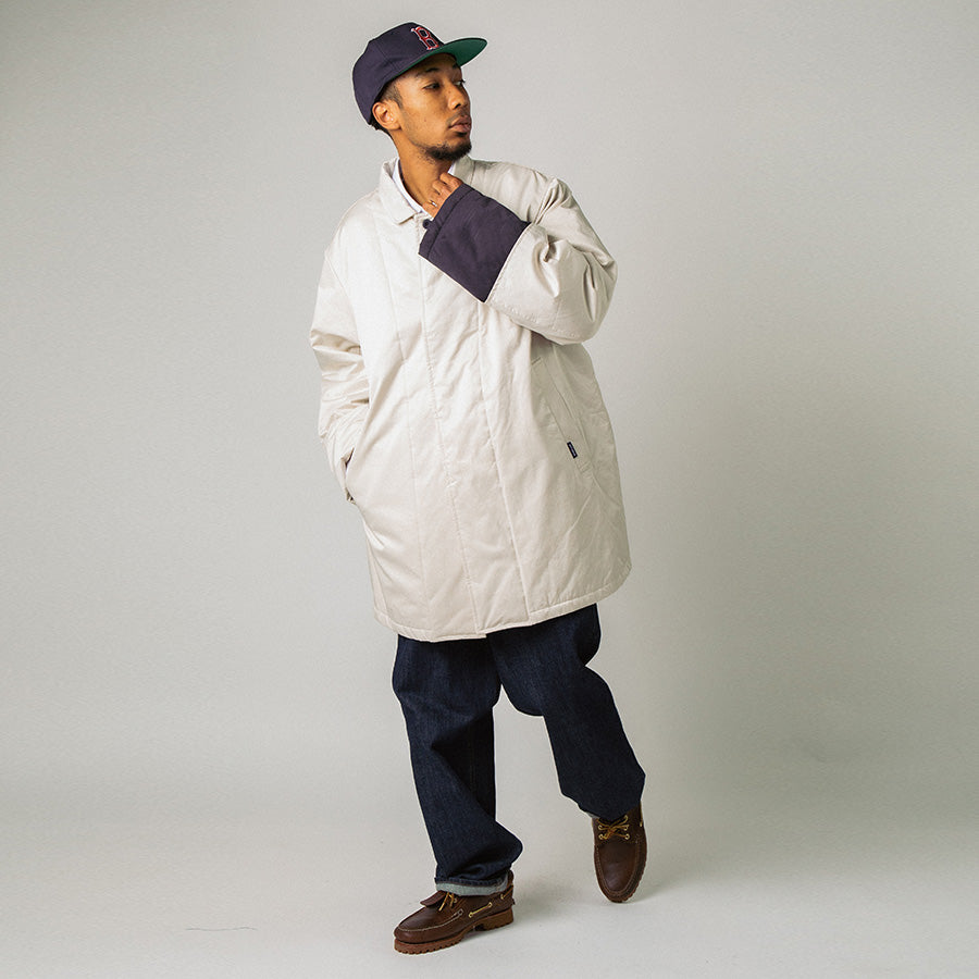 APPLEBUM ( アップルバム ) SOUTIEN COLLAR QUILTING INNERCOTTON COAT ステンカラーコート 中綿 ジャケット