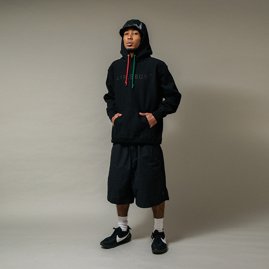 APPLEBUM ( アップルバム ) BLACK LOGO SWEAT PARKA プルオーバー パーカー