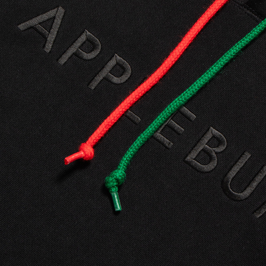 APPLEBUM ( アップルバム ) BLACK LOGO SWEAT PARKA プルオーバー パーカー