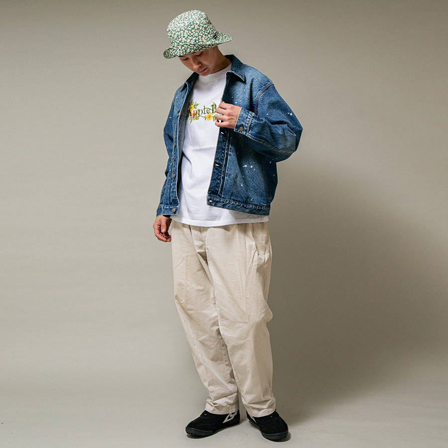 APPLEBUM ( アップルバム ) APPLE BLOSSOM LOGO DENIM JACKET ジージャン デニムジャケット