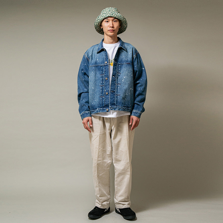 APPLEBUM ( アップルバム ) APPLE BLOSSOM LOGO DENIM JACKET ジージャン デニムジャケット