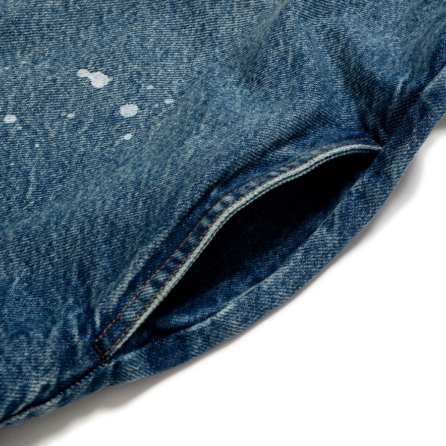 APPLEBUM ( アップルバム ) APPLE BLOSSOM LOGO DENIM JACKET ジージャン デニムジャケット