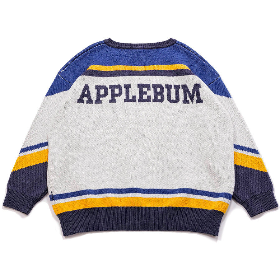 APPLEBUM ( アップルバム ) HOCKEY JERSEYS KNIT SWEATER ホッケージャージー ニット セーター