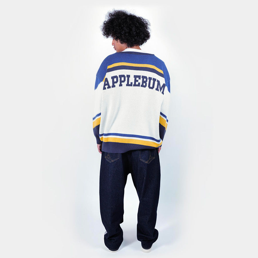 APPLEBUM ( アップルバム ) HOCKEY JERSEYS KNIT SWEATER ホッケージャージー ニット セーター