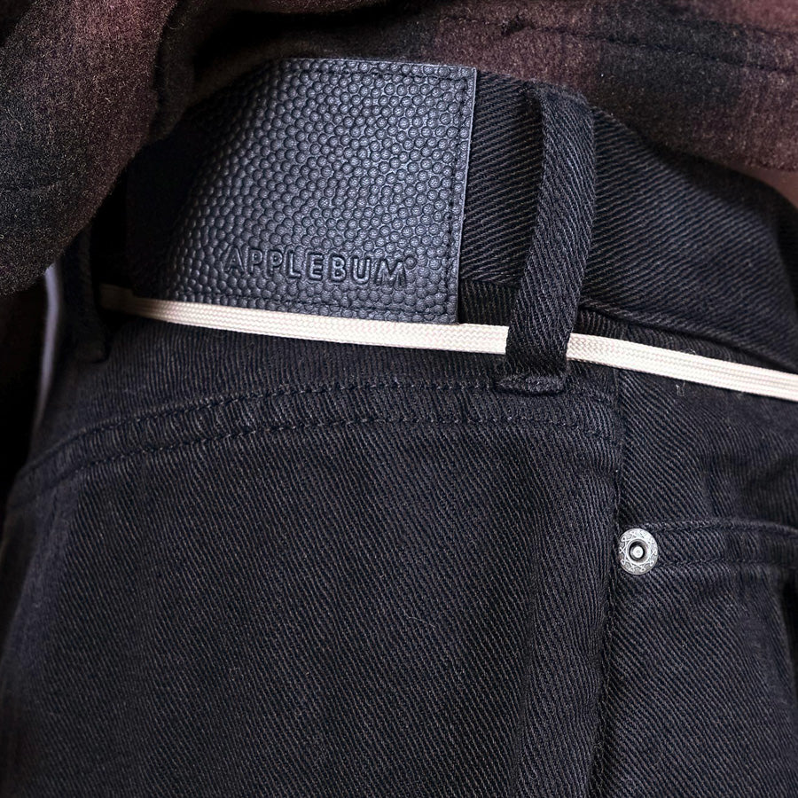 APPLEBUM ( アップルバム ) SELENA WIDE TAPERED DENIM PANTS デニムパンツ ワイドシルエット