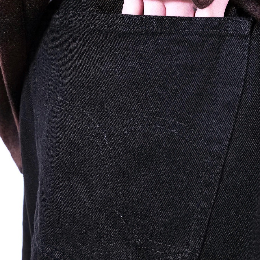 APPLEBUM ( アップルバム ) SELENA WIDE TAPERED DENIM PANTS デニムパンツ ワイドシルエット