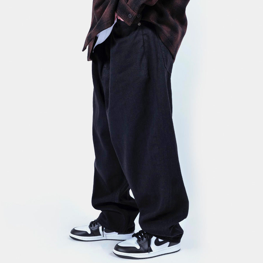 APPLEBUM ( アップルバム ) SELENA WIDE TAPERED DENIM PANTS デニムパンツ ワイドシルエット