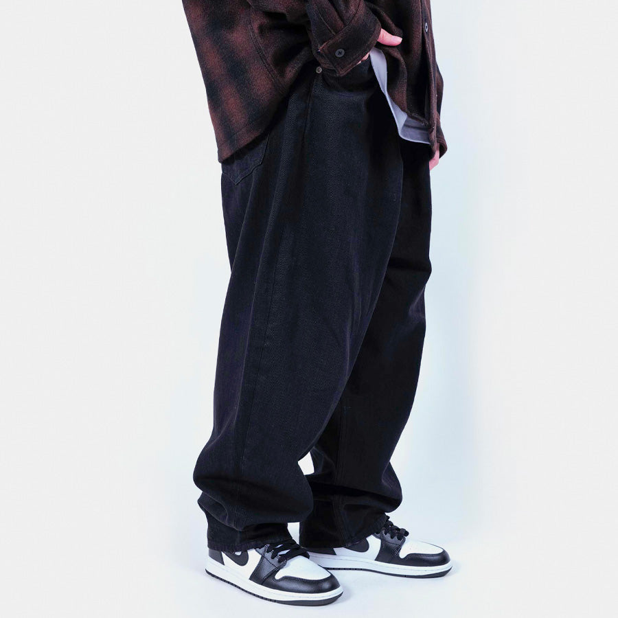 APPLEBUM ( アップルバム ) SELENA WIDE TAPERED DENIM PANTS デニムパンツ ワイドシルエット