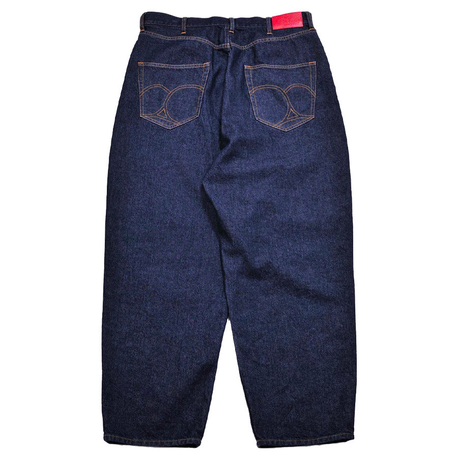 APPLEBUM ( アップルバム ) SELENA WIDE TAPERED DENIM PANTS デニムパンツ ワイドシルエット