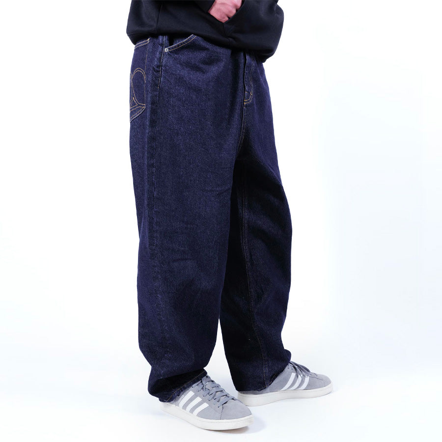 APPLEBUM ( アップルバム ) SELENA WIDE TAPERED DENIM PANTS デニムパンツ ワイドシルエット