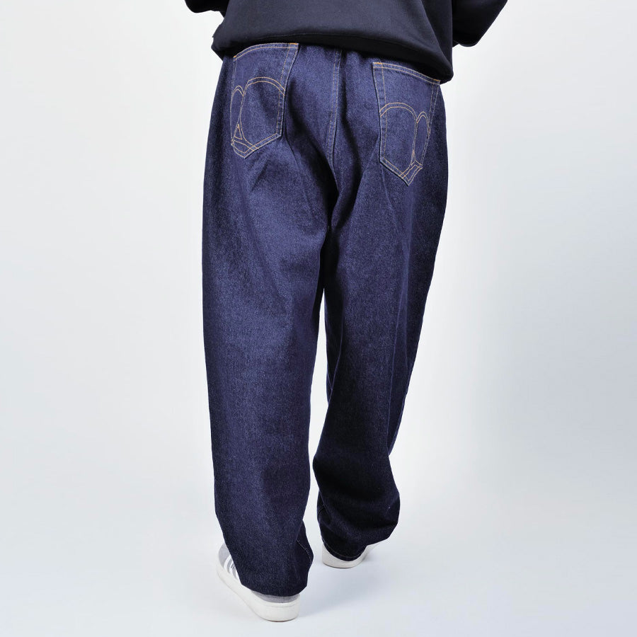 APPLEBUM ( アップルバム ) SELENA WIDE TAPERED DENIM PANTS デニムパンツ ワイドシルエット