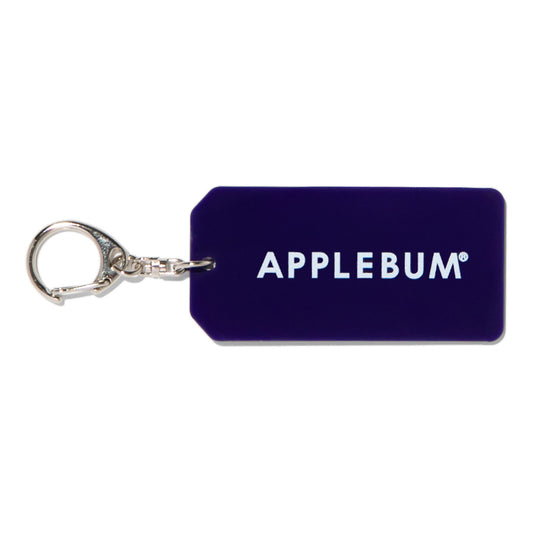 APPLEBUM(アップルバム)Logo Keyholder ロゴ アクリル キーホルダー ネイビー