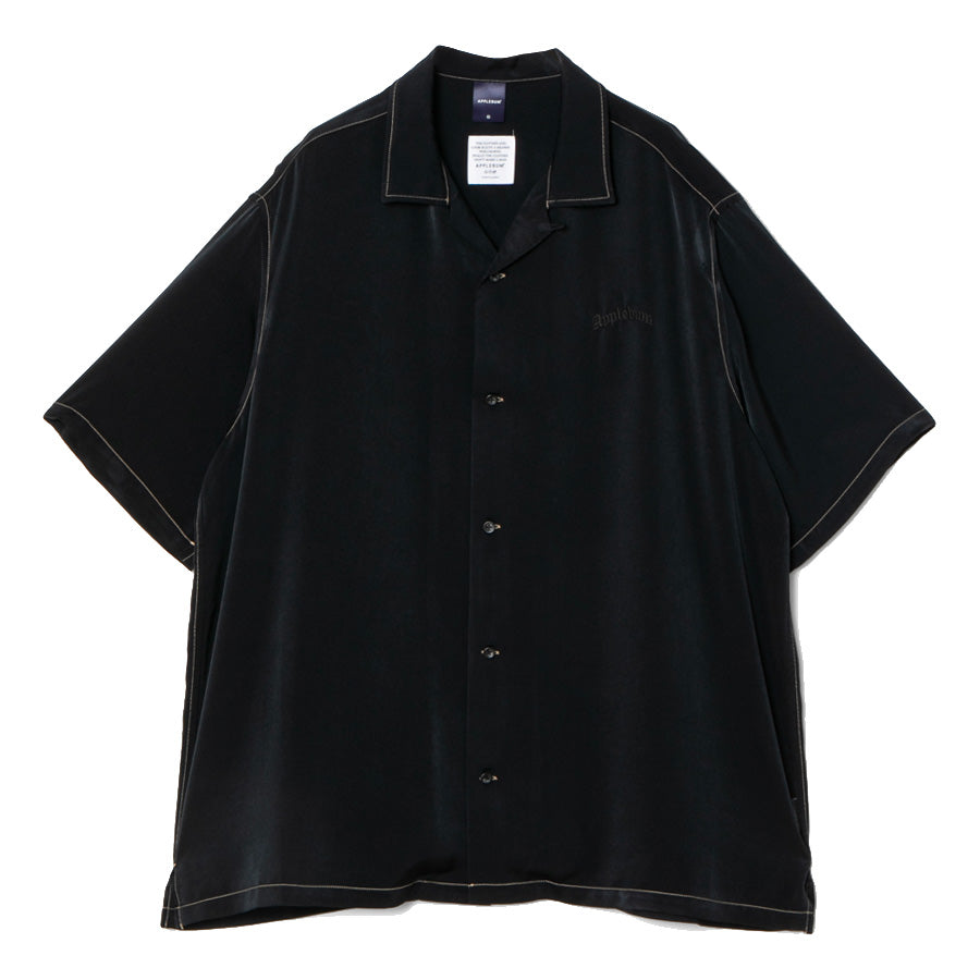 APPLEBUM（アップルバム）Feminish Satin Aloha Shirt アロハシャツ