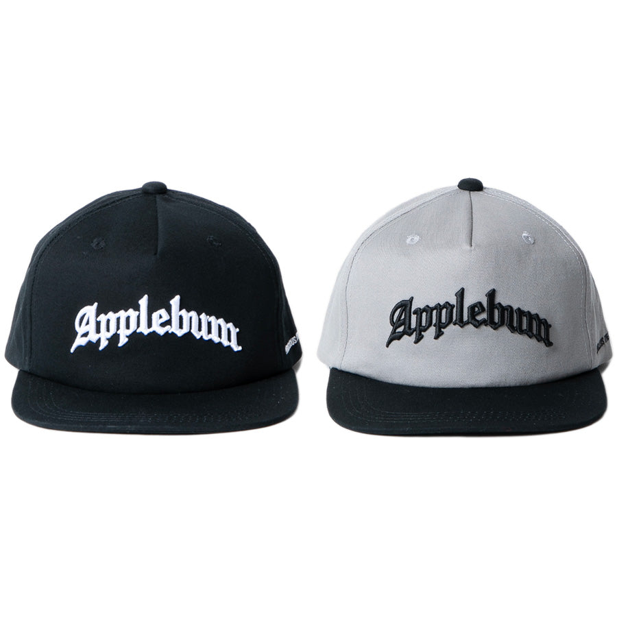 APPLEBUM キャップ ブラック グレー 2カラー比較