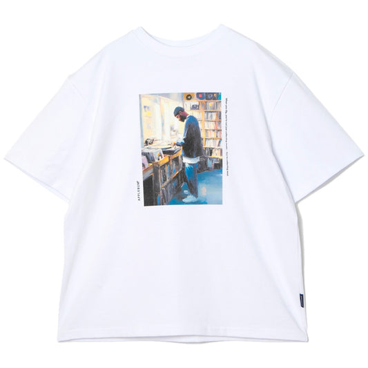 APPLEBUM Tシャツ ホワイト グラフィック 正面