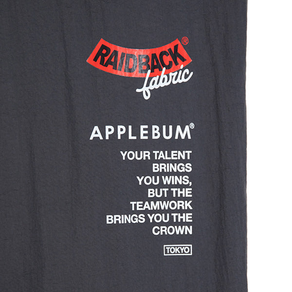APPLEBUM × CRSB/raidback fabric Nylon Pants