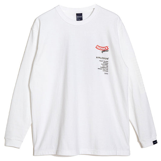 APPLEBUM × CRSB/raidback fabric 東京 L/S T-shirt