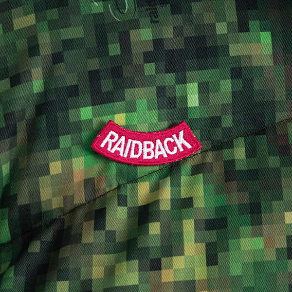 APPLEBUM × CRSB/RAIDBACK Pixel Camo Innercotton Hood Jacket