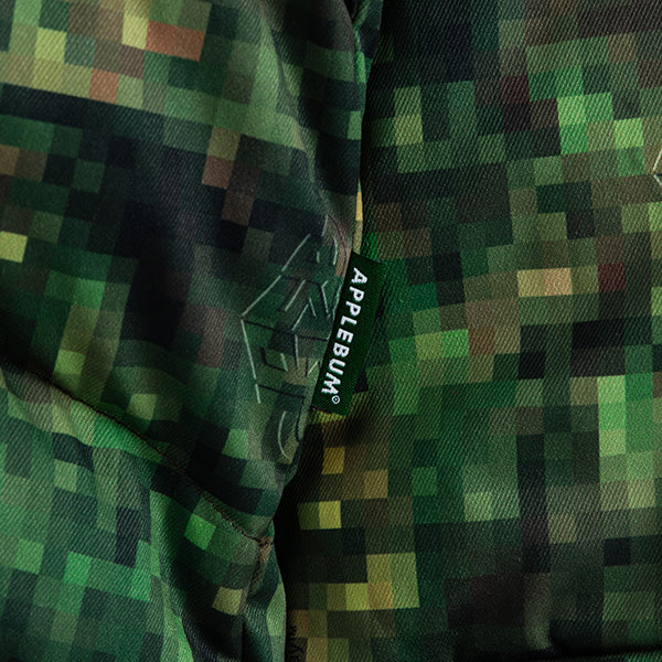 APPLEBUM × CRSB/RAIDBACK Pixel Camo Innercotton Hood Jacket