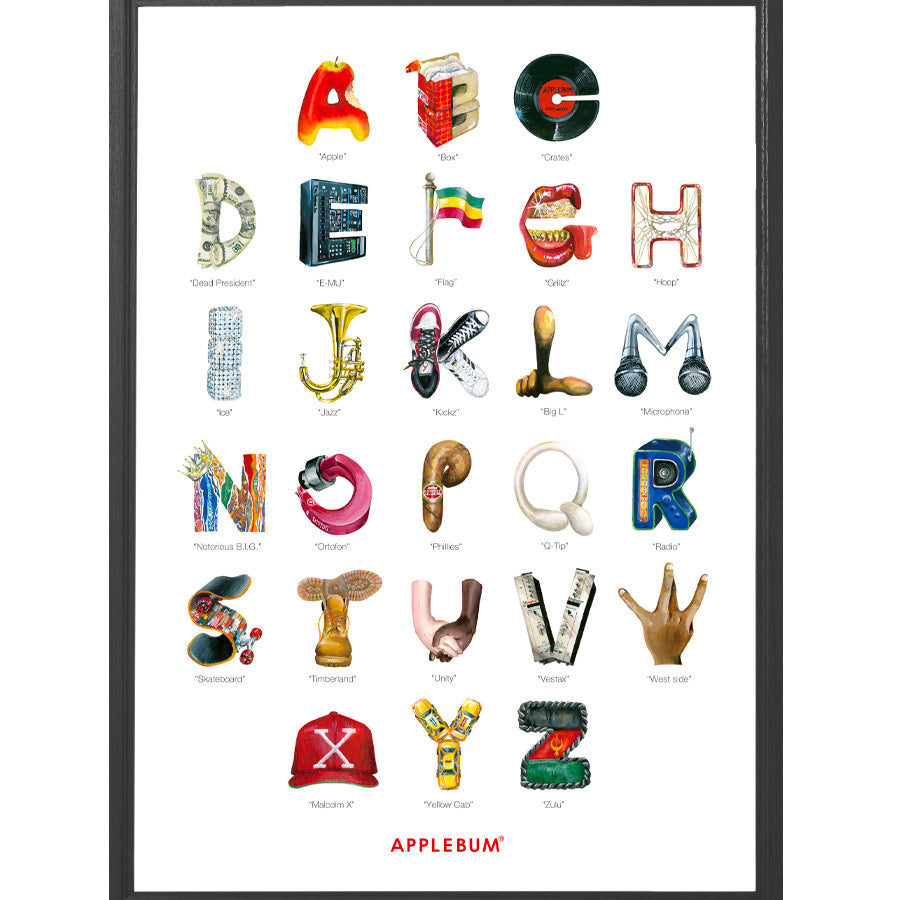 APPLEBUM ( アップルバム ) ALPHABET A1 POSTER ポスター