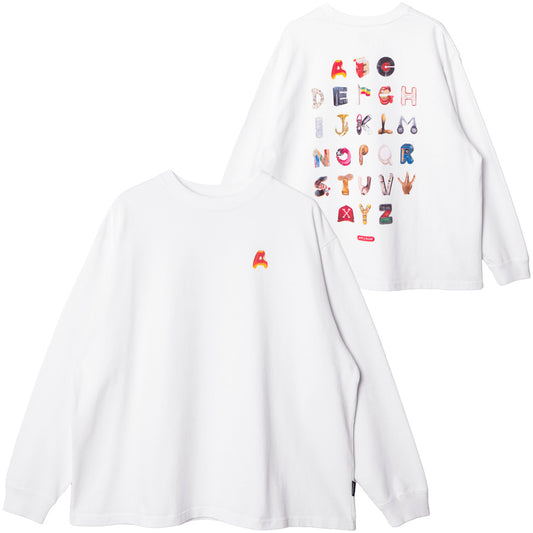 APPLEBUM ( アップルバム ) ALPHABET L/S T-SHIRT ロングスリーブTシャツ