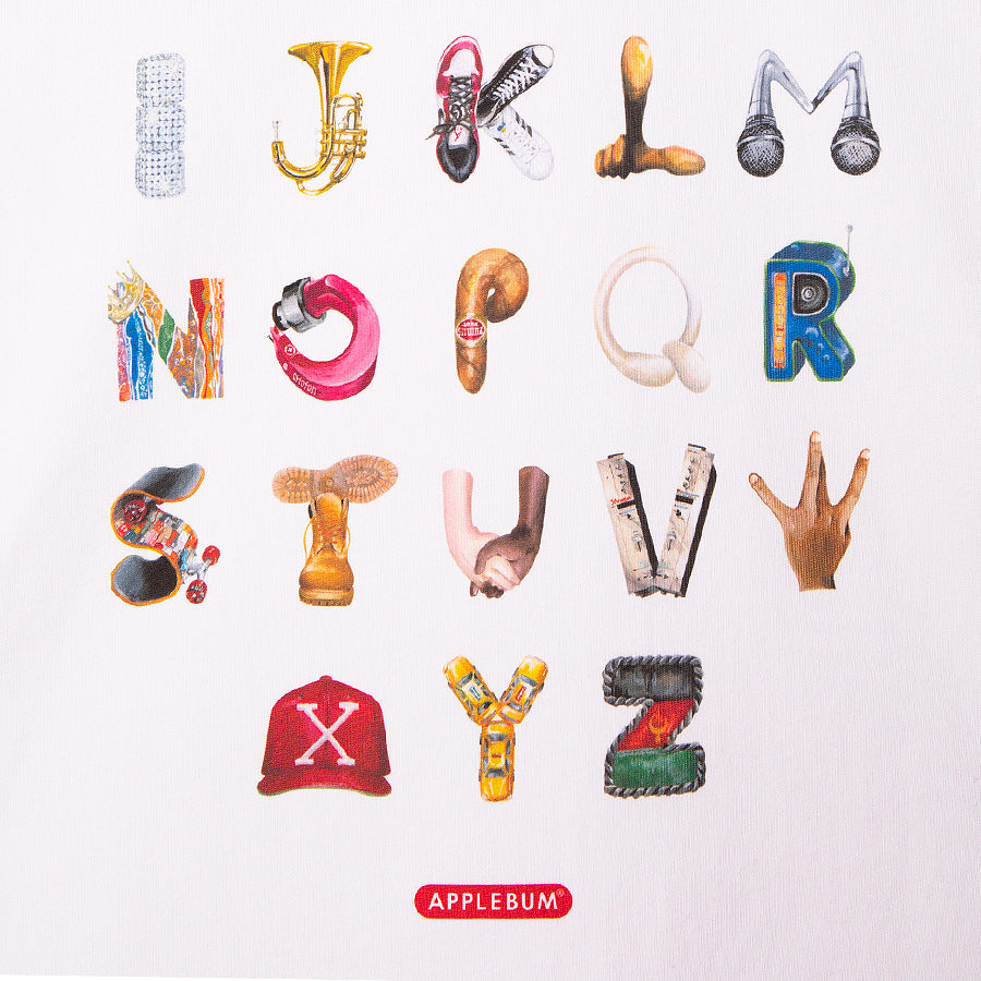 APPLEBUM ( アップルバム ) ALPHABET L/S T-SHIRT ロングスリーブTシャツ