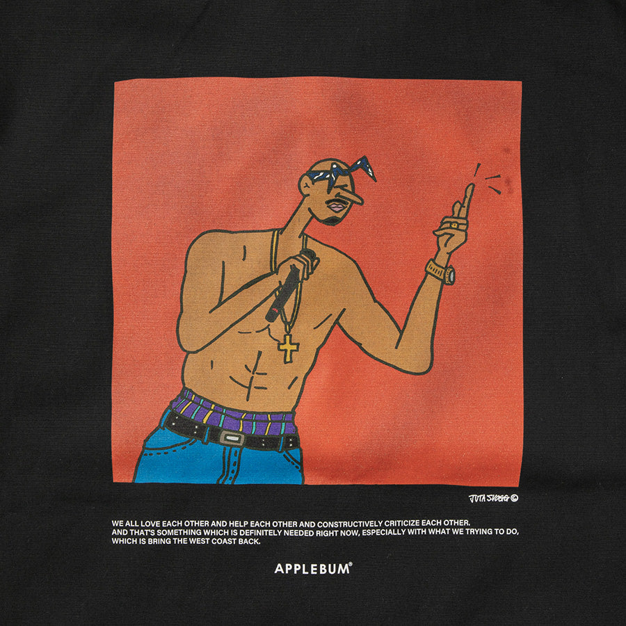 APPLEBUM × JUTA SVOGG ( アップルバム × ジュータ スボグ ) THUG LIFE COACH JACKET コラボレーション コーチジャケット