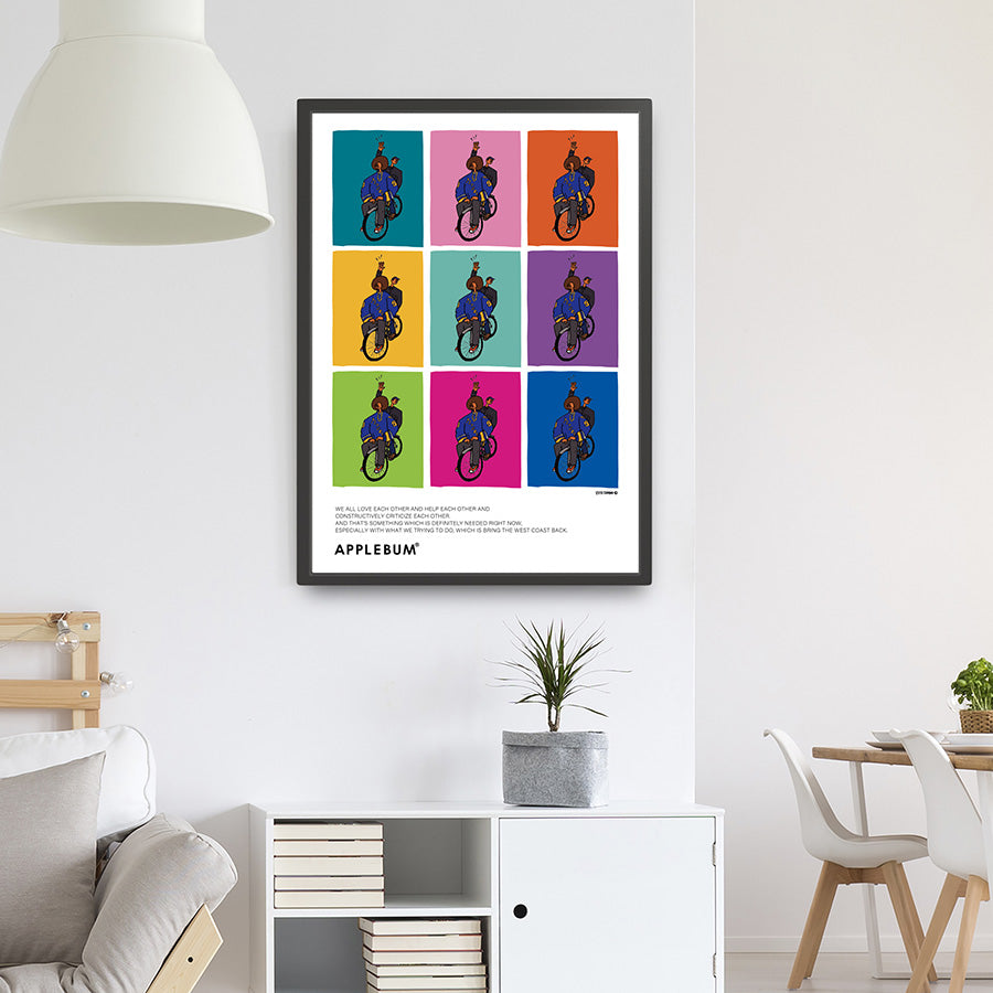 APPLEBUM × JUTA SVOGG ( アップルバム × ジュータ スボグ ) GIN&JUICE A1 POSTER コラボレーション ポスター A1サイズ