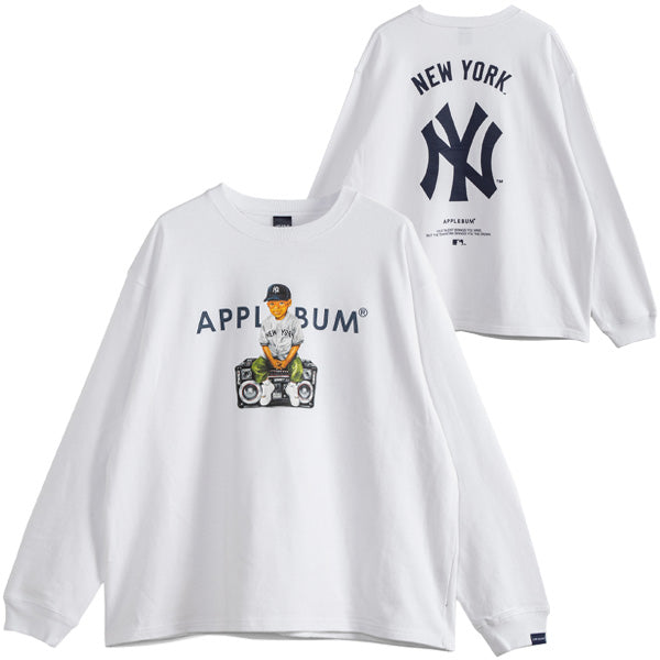APPLEBUM ( アップルバム ) Newyork Yankees Boy L/S T-shirt 長袖T