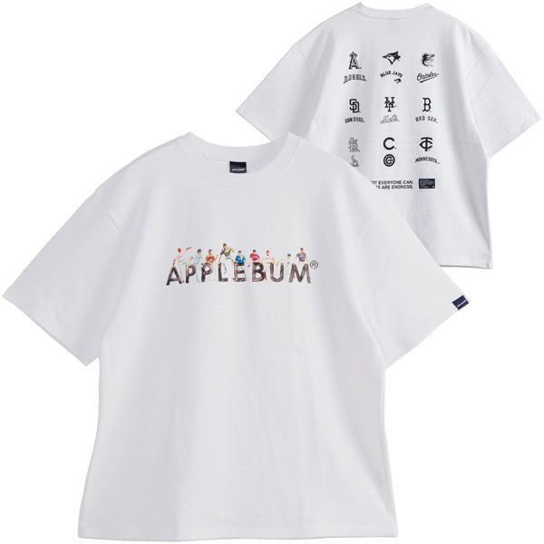 アップルバム Tシャツ 半袖 APPLEBUM 9 PLAYERS T-SHIRT メンズ 