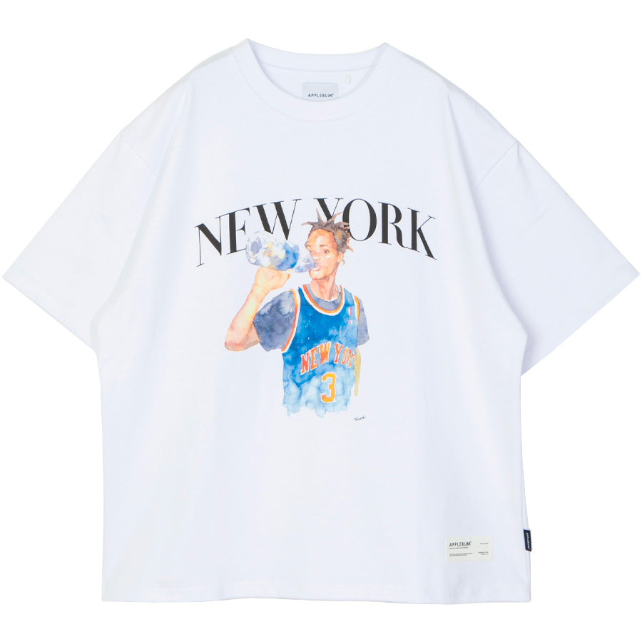 APPLEBUM（アップルバム）NEW YORK T-SHIRT Tシャツ NY 水彩アート