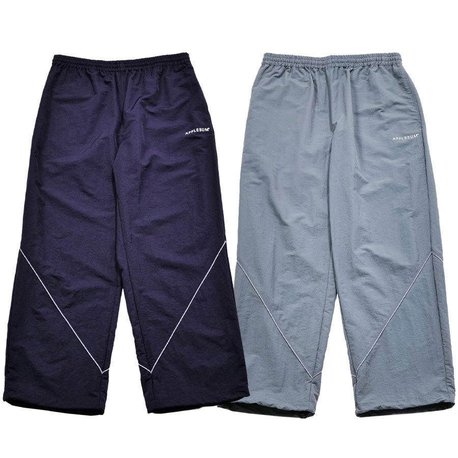 APPLEBUM | アップルバム Nylon Track Pants ネイビー / グレー
