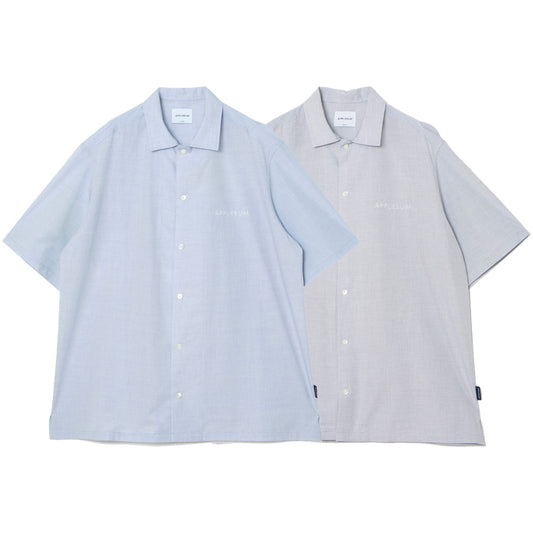 APPLEBUM Smooth Typewriter S/S Shirt ブルー グレー 2カラー